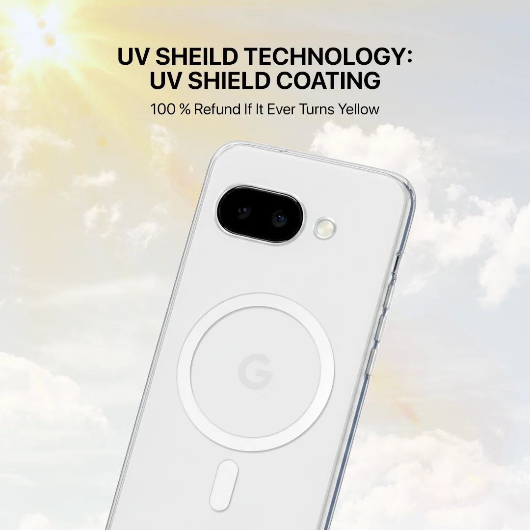 Anti Yellow Magsafe Clear Case - Google Pixel 10A - Image 3