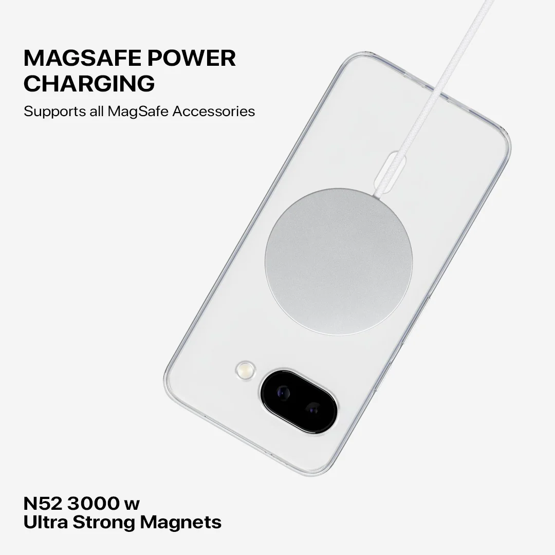 Anti Yellow Magsafe Clear Case - Google Pixel 10A - Image 5