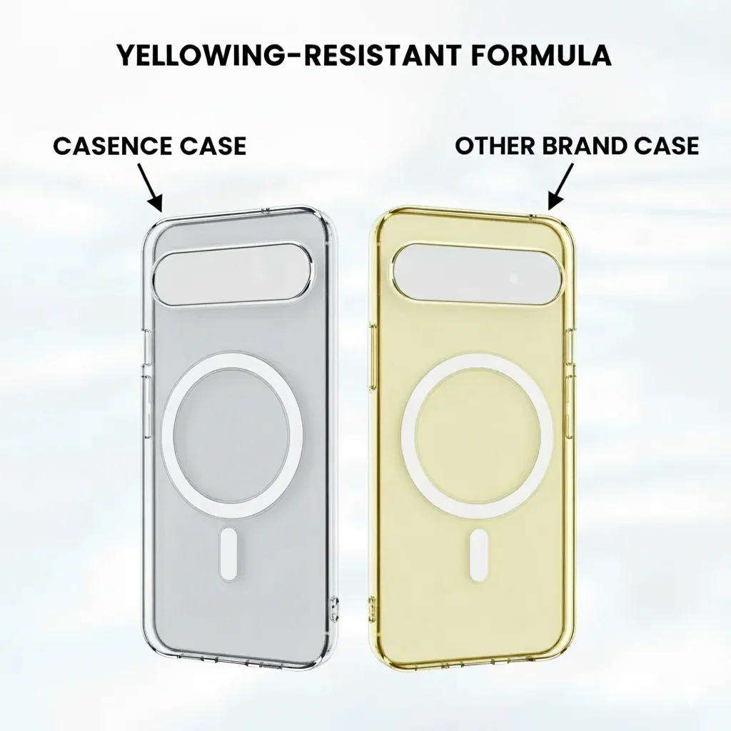 Anti Yellow Magsafe Clear Case - Google Pixel 10A - Image 6