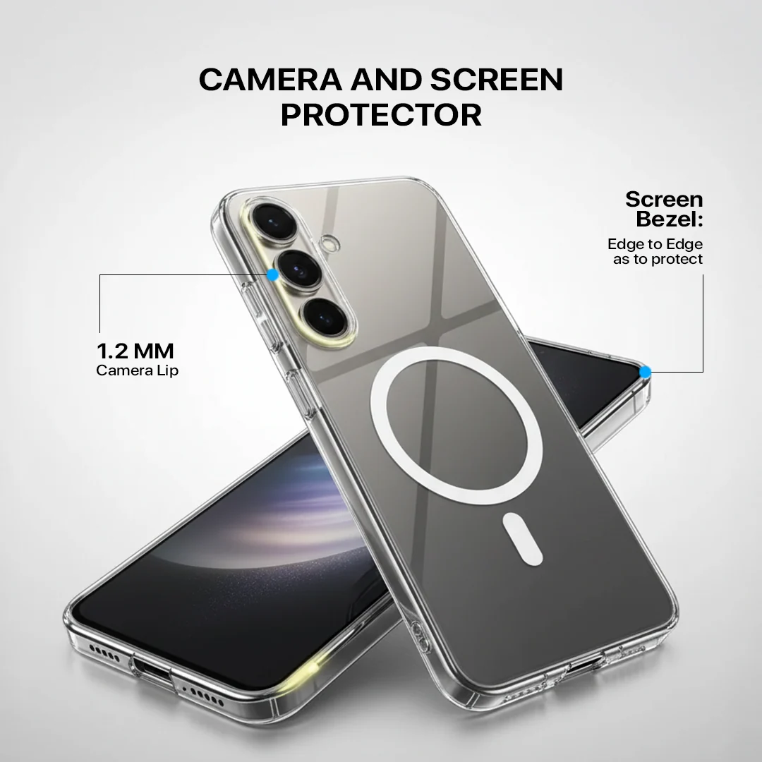 Anti Yellow Magsafe Clear Case Samsung - Galaxy A35 by Casence - Image 3