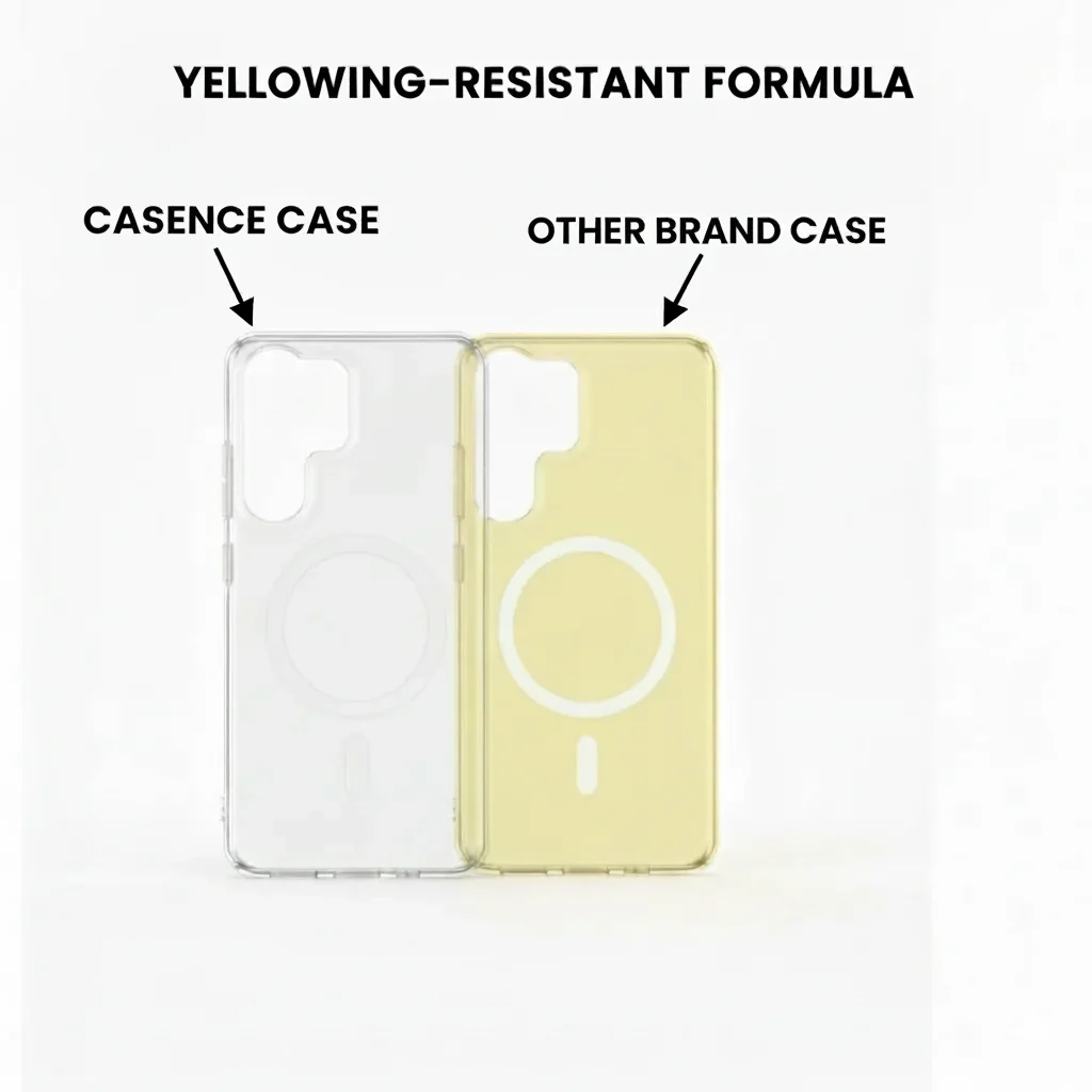 Anti Yellow Magsafe Clear Case Samsung - Galaxy A37 - Image 4