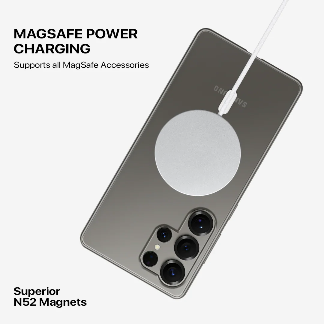 Anti Yellow Magsafe Clear Case Samsung - Galaxy S21 Ultra - Image 5