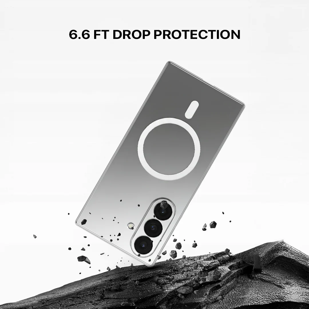 Anti Yellow Magsafe Clear Case Samsung - Galaxy Z FOLD 4 - Image 5