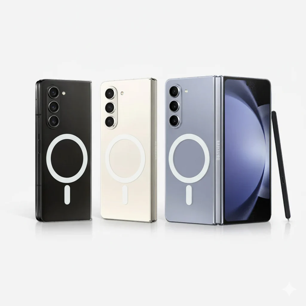 Anti Yellow Magsafe Clear Case Samsung - Galaxy Z FOLD 4 - Image 7