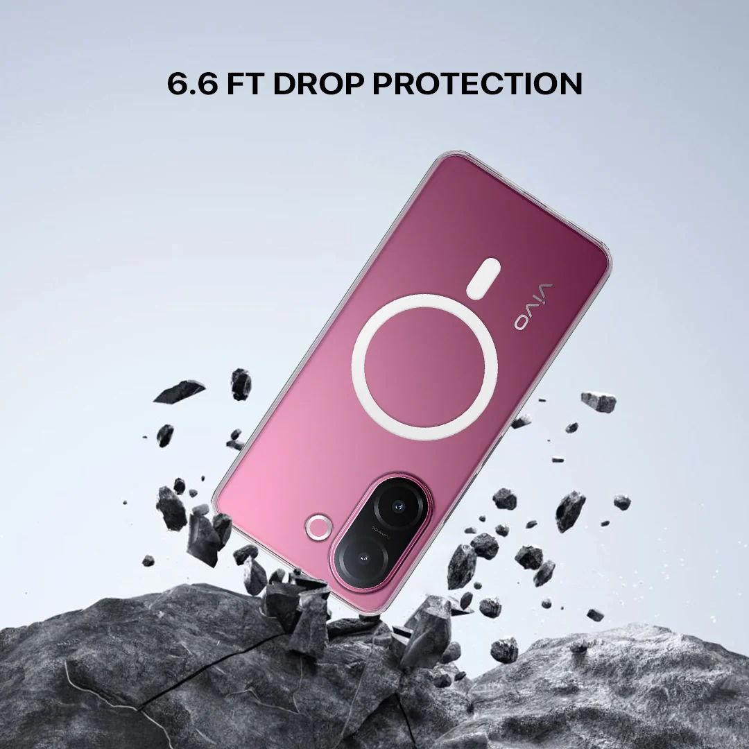 Anti Yellow Magsafe Clear Case - VIVO V60E - Image 6