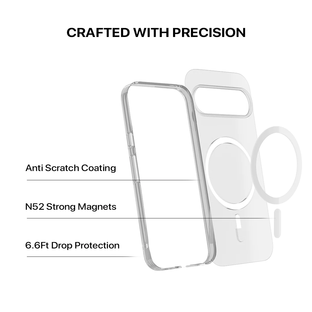 Anti Yellow Magsafe Clear Case - Google Pixel 9 - Image 4