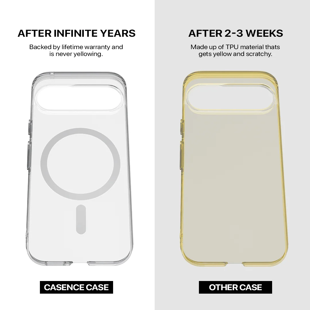 Anti Yellow Magsafe Clear Case - Google Pixel 9 - Image 6