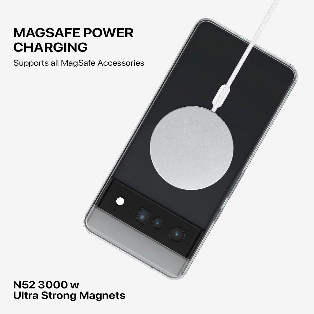 Anti Yellow Magsafe Clear Case - Google Pixel 6 Pro - Image 3