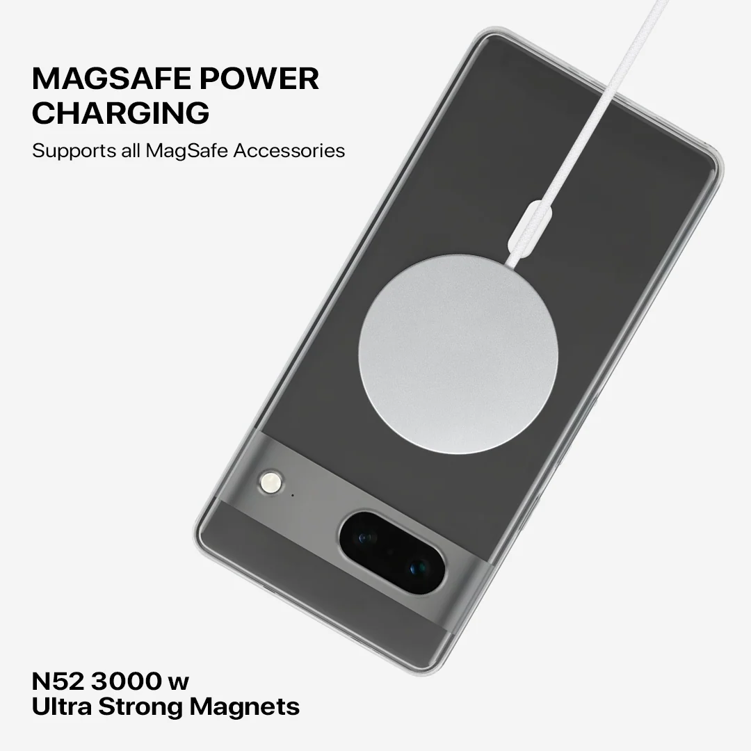 Anti Yellow Magsafe Clear Case - Google Pixel 7 - Image 4