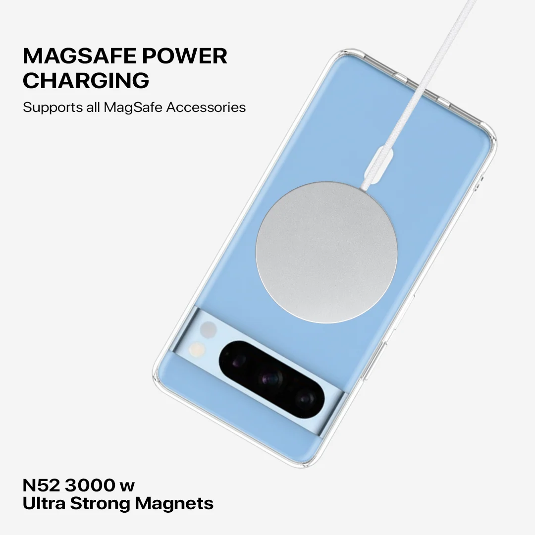 Anti Yellow Magsafe Clear Case - Google Pixel 8 Pro - Image 4