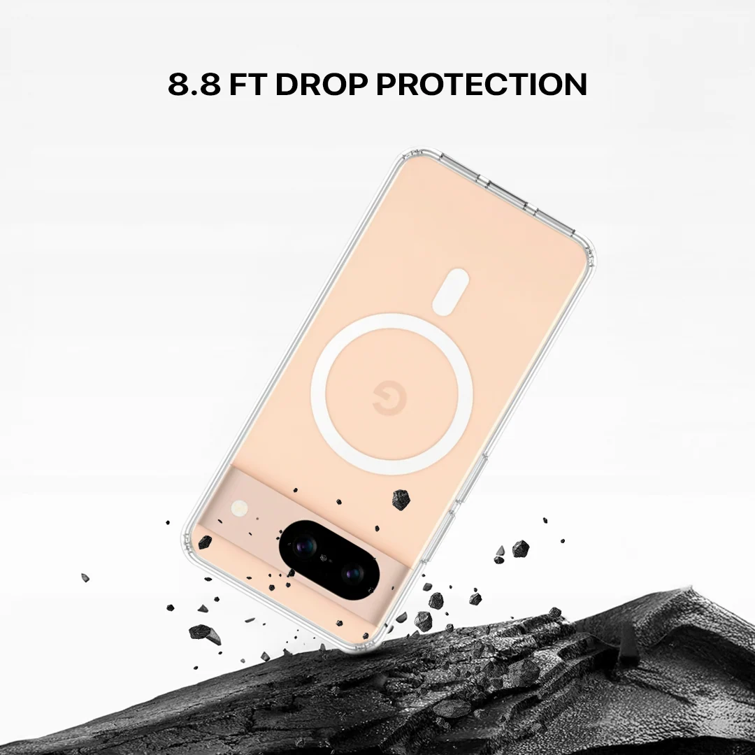 Anti Yellow Magsafe Clear Case - Google Pixel 8A - Image 5
