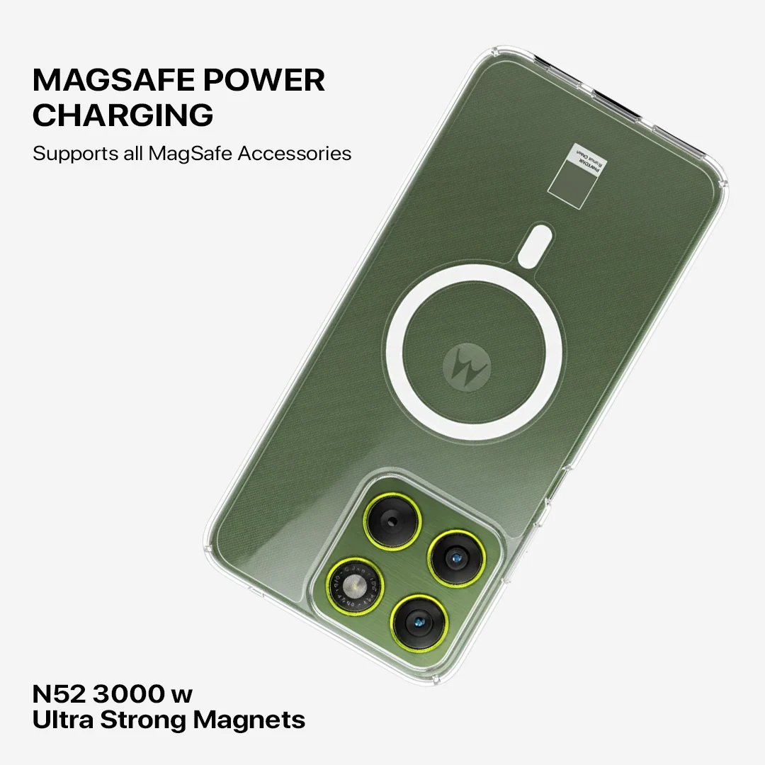Anti Yellow Magsafe Clear Case - Motorola Edge 70 - Image 3