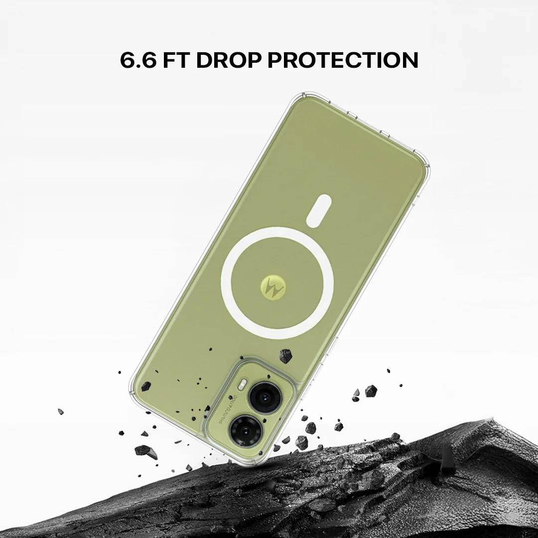 Anti Yellow Magsafe Clear Case - Motorola G85 - Image 5