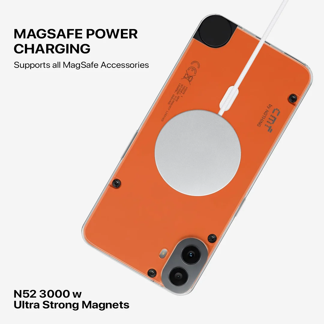Anti Yellow Magsafe Clear Transparent Case - Nothing (CMF 1) - Image 4
