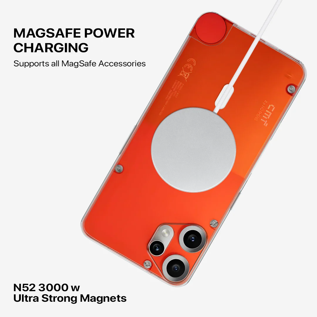 Anti Yellow Magsafe Clear Transparent Case - Nothing (CMF 2 PRO ) - Image 4