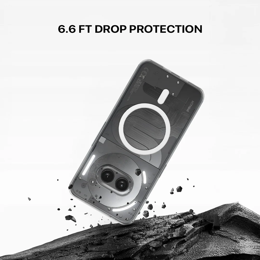 Anti Yellow Magsafe Clear Transparent Case - Nothing (PH 2A) - Image 5