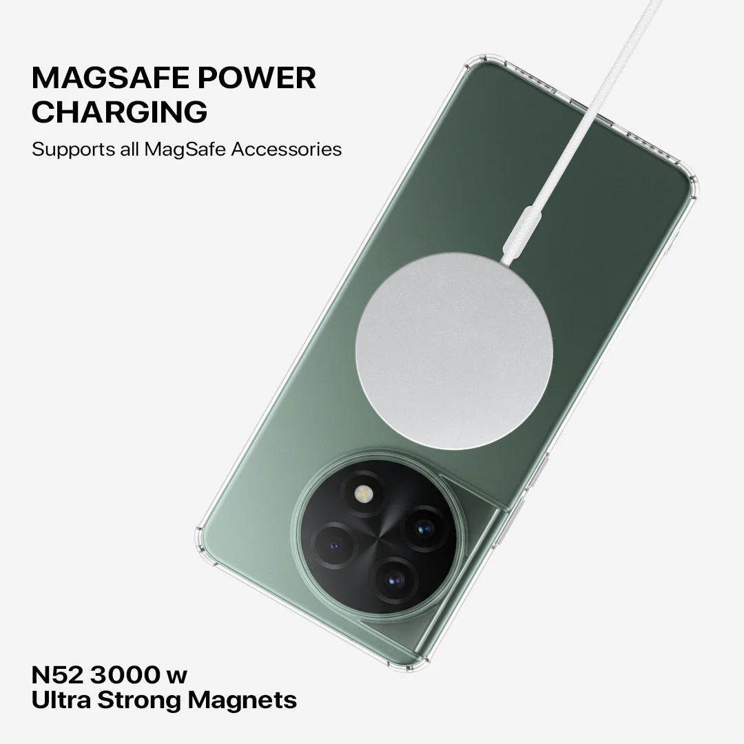 Anti Yellow Magsafe Clear Case - One Plus 11 - Image 4