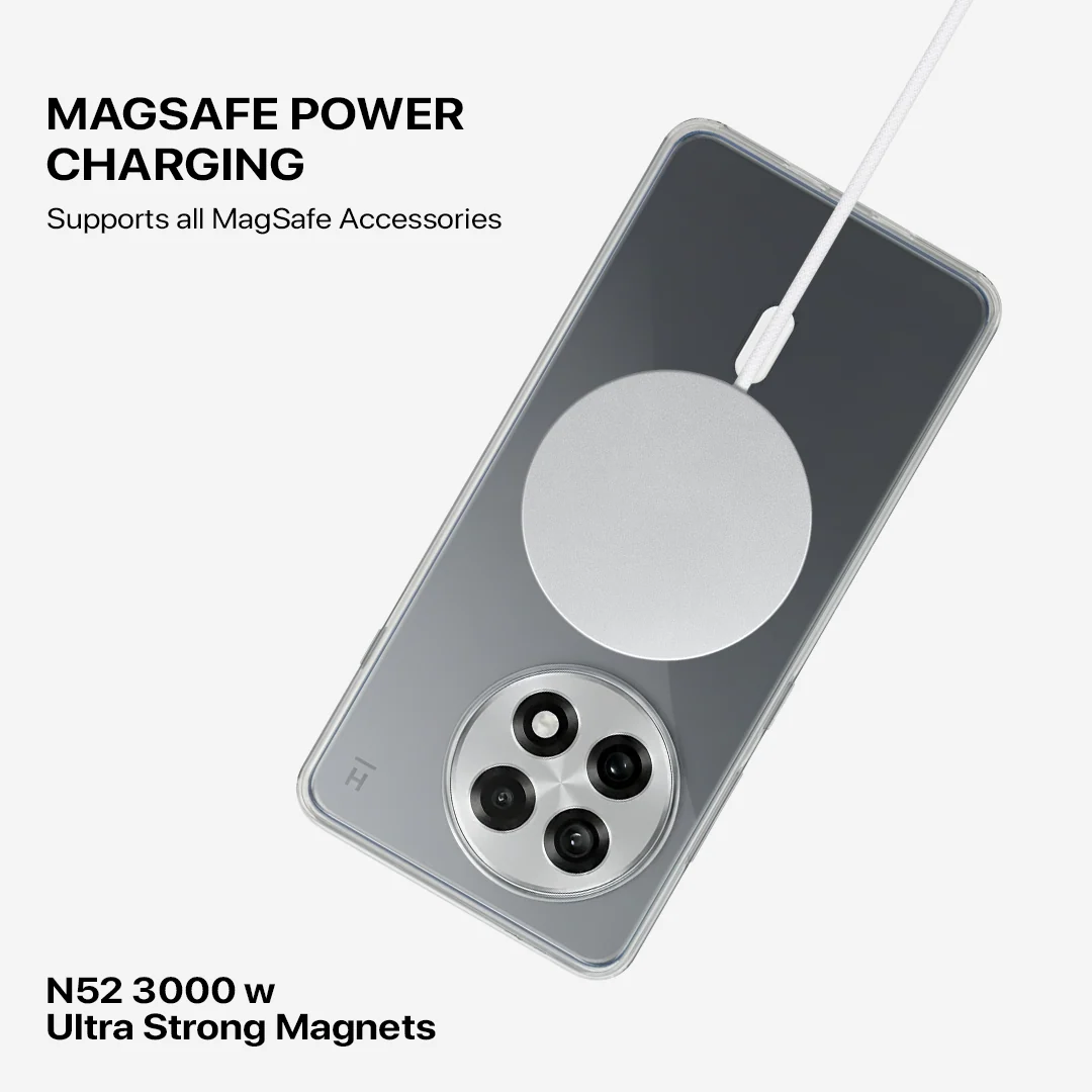 Anti Yellow Magsafe Clear Case - One Plus 13 R - Image 4