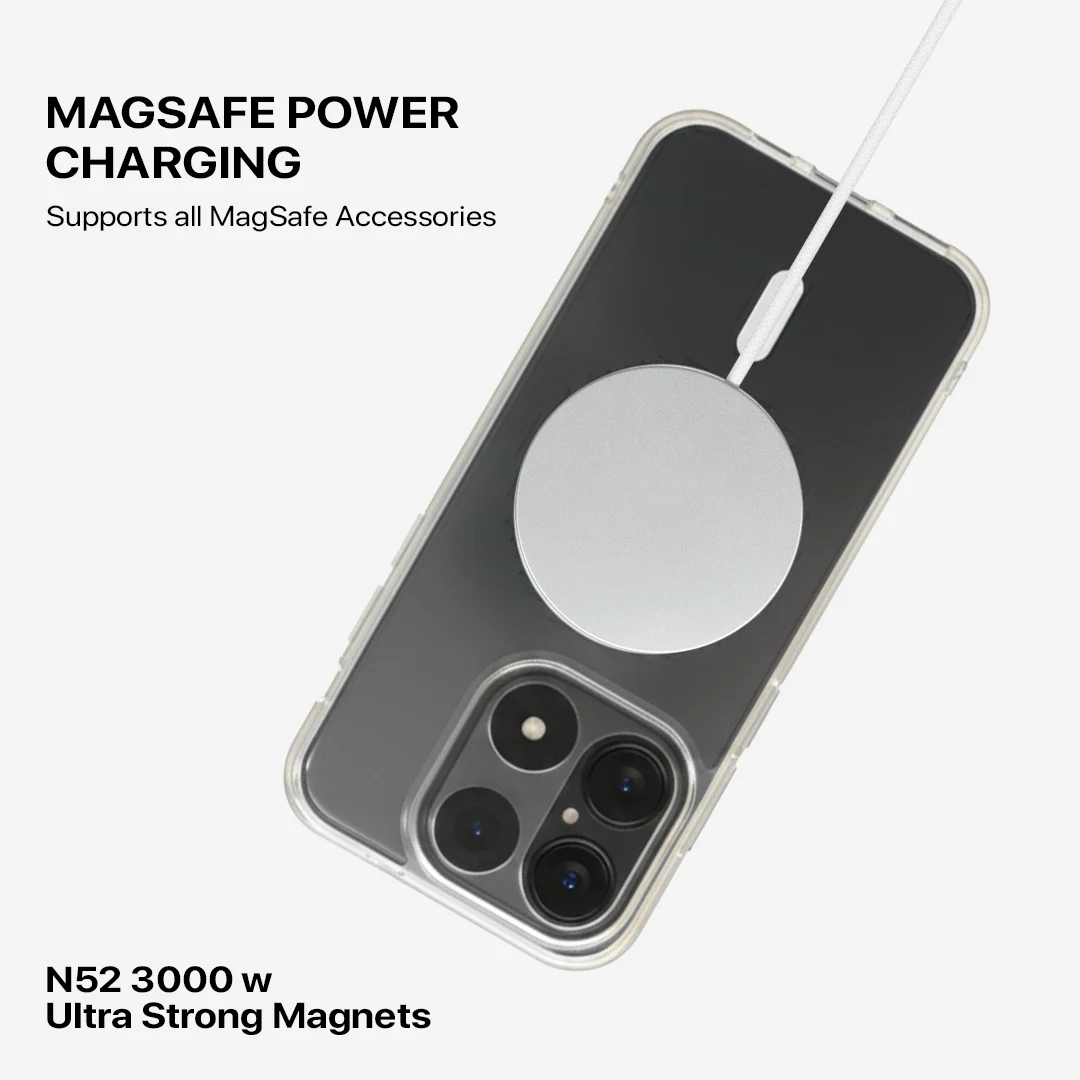 Anti Yellow Magsafe Clear Case - One Plus 15 - Image 3