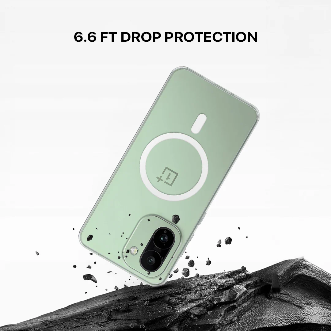 Anti Yellow Magsafe Clear Case - One Plus 15 R - Image 5