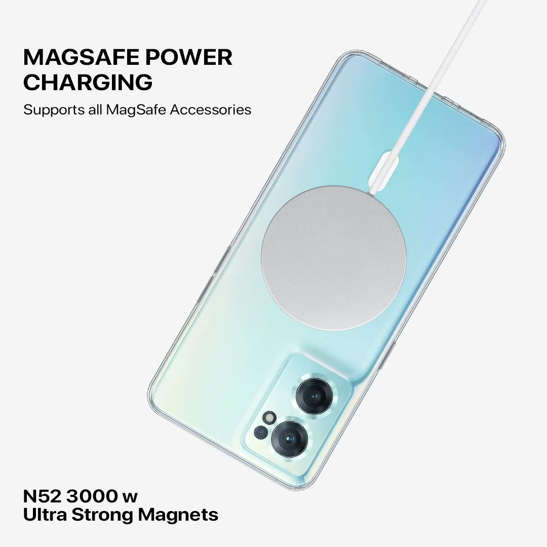Anti Yellow Magsafe Clear Case - One Plus Nord CE 2 - Image 4