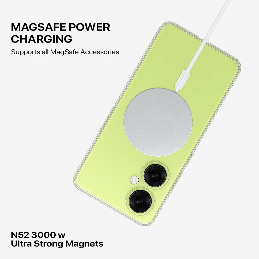 Anti Yellow Magsafe Clear Case - One Plus Nord CE3 - Image 4
