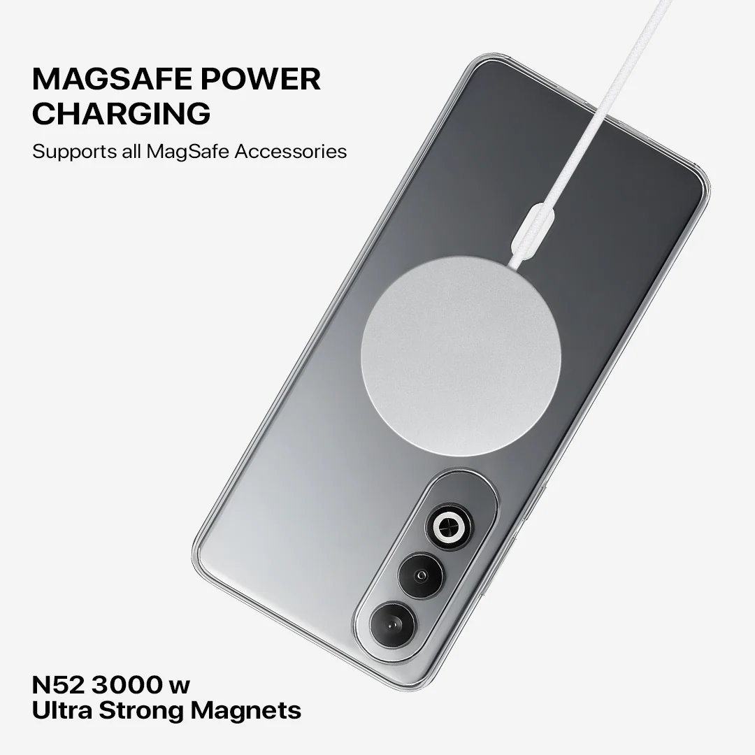 Anti Yellow Magsafe Clear Case - One Plus Nord CE 4 - Image 4
