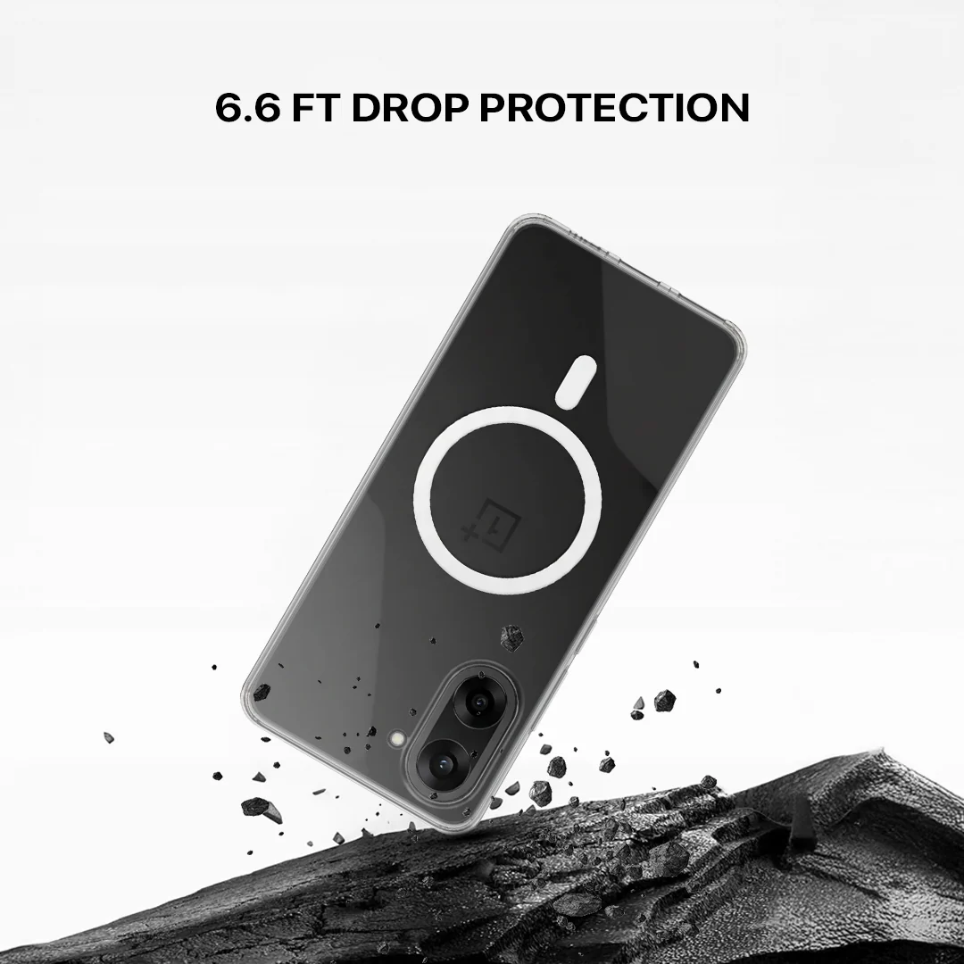 Anti Yellow Magsafe Clear Case - One Plus Nord CE 5 - Image 5