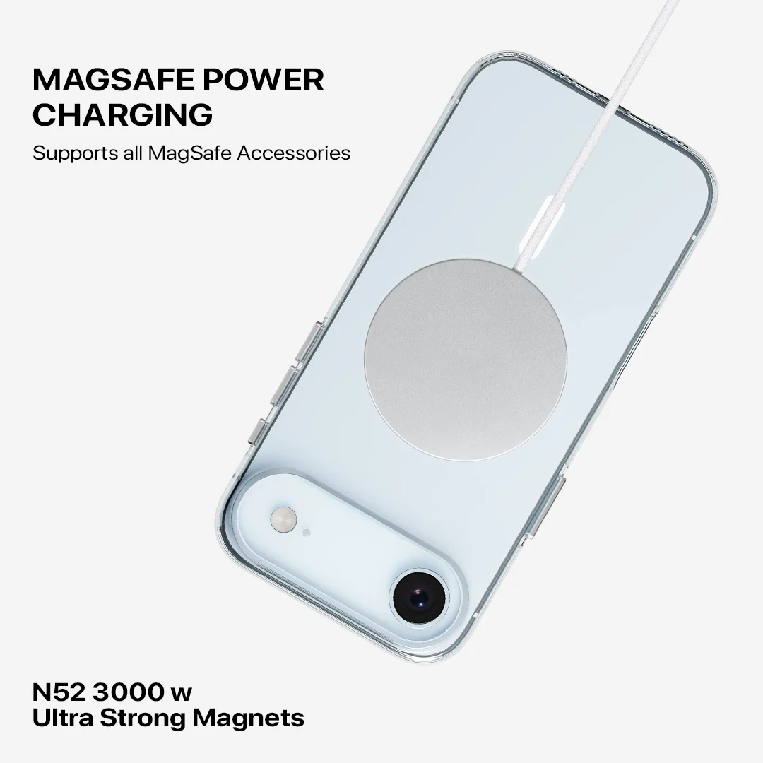 Anti Yellow Magsafe Clear Case - Iphone 17 Air - Image 5