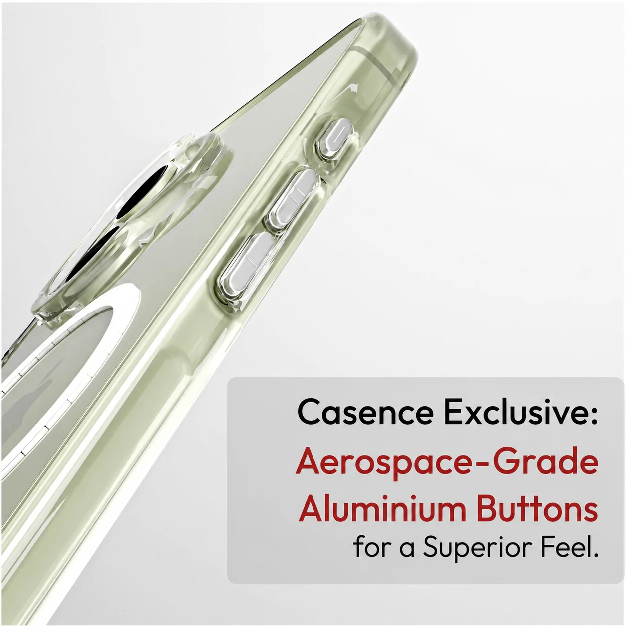 Anti Yellow Magsafe Clear Case - Iphone 17 (CRYSTAL WHITE TITANIUM) - Image 5