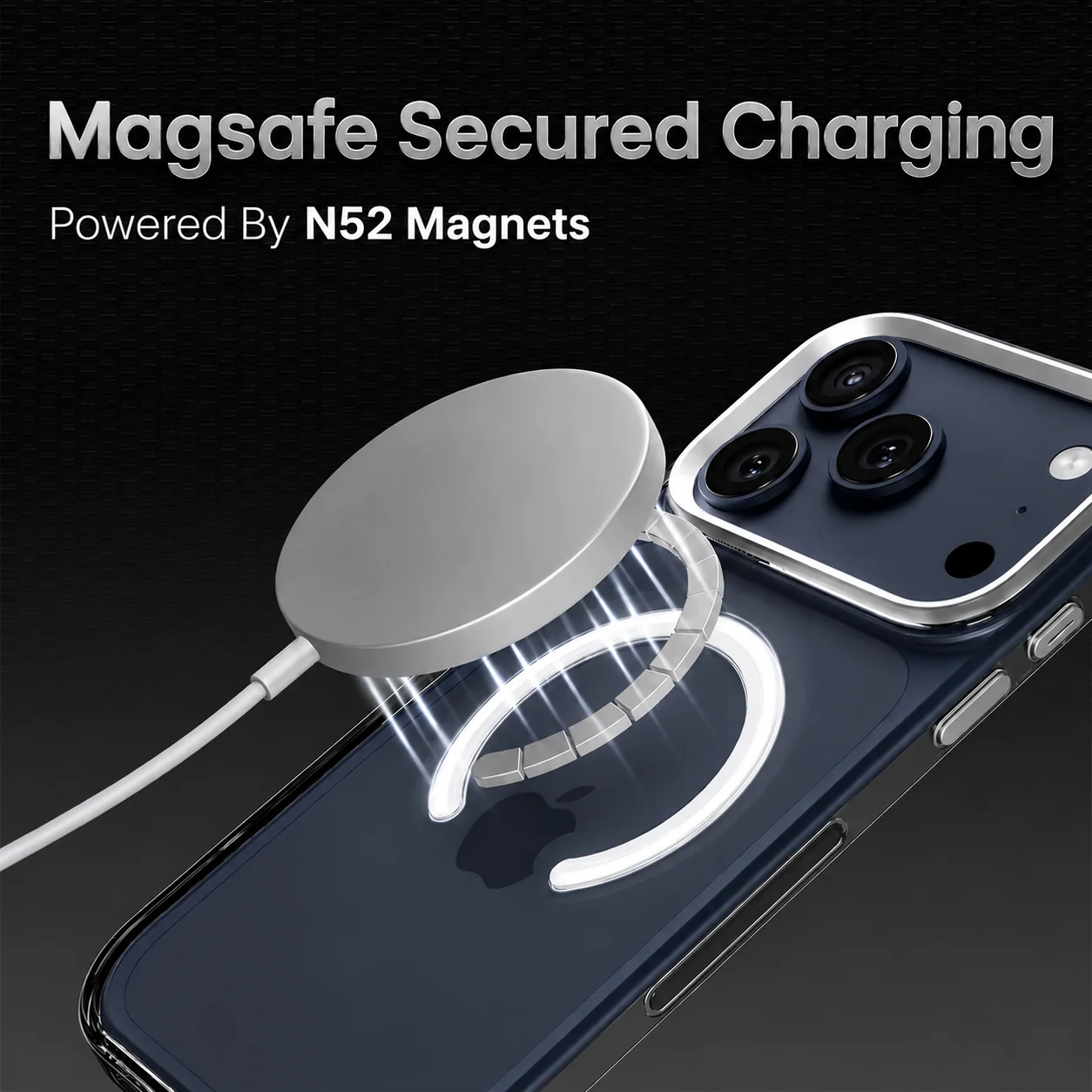Anti Yellow Magsafe Clear Case - Iphone 17 Pro - Image 6