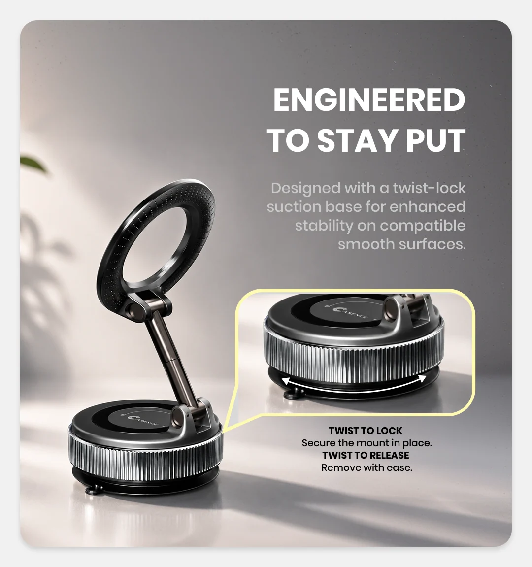 360° MagPro Magnetic Phone Holder by Casence - Image 3