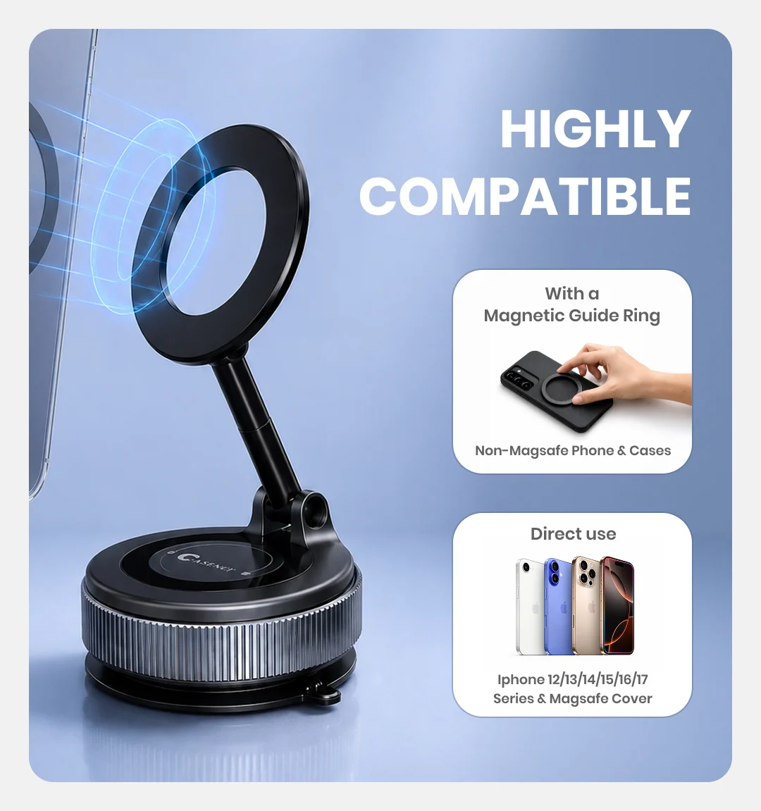 360° MagPro Magnetic Phone Holder by Casence - Image 6
