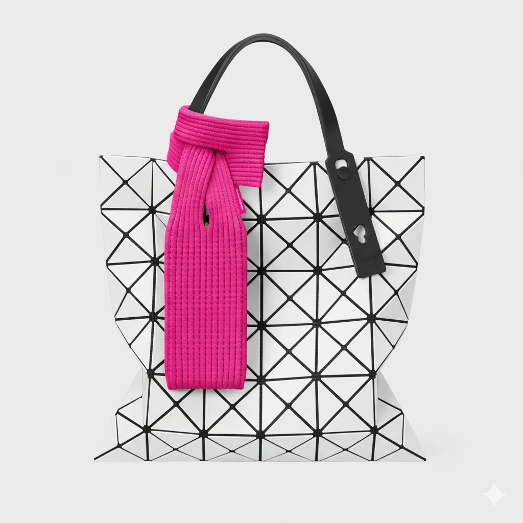 Iphone Pocket 3D Knitted ( Pink Long-80 CM) - Image 2