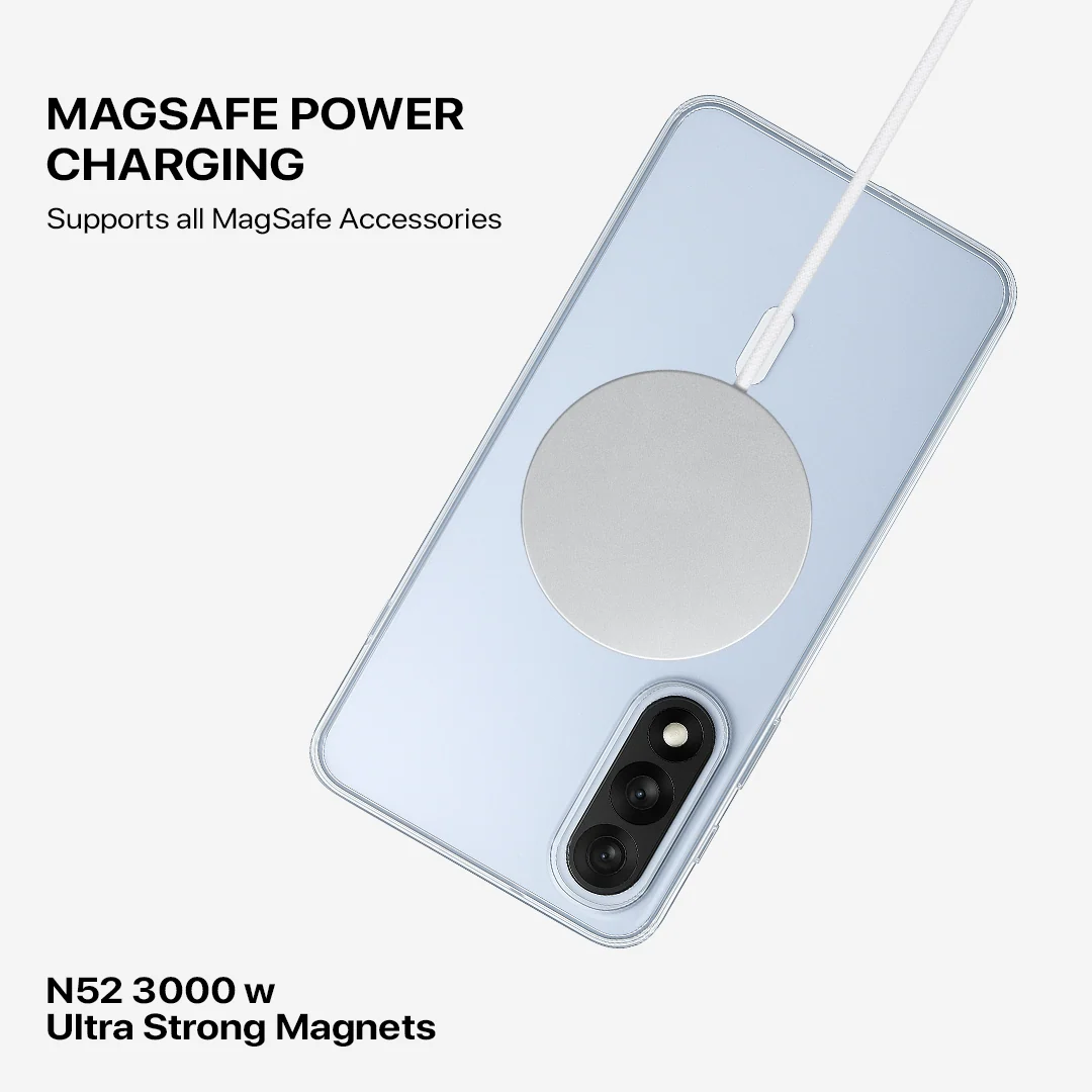Anti Yellow Magsafe Clear Case - One Plus NORD 5 - Image 4